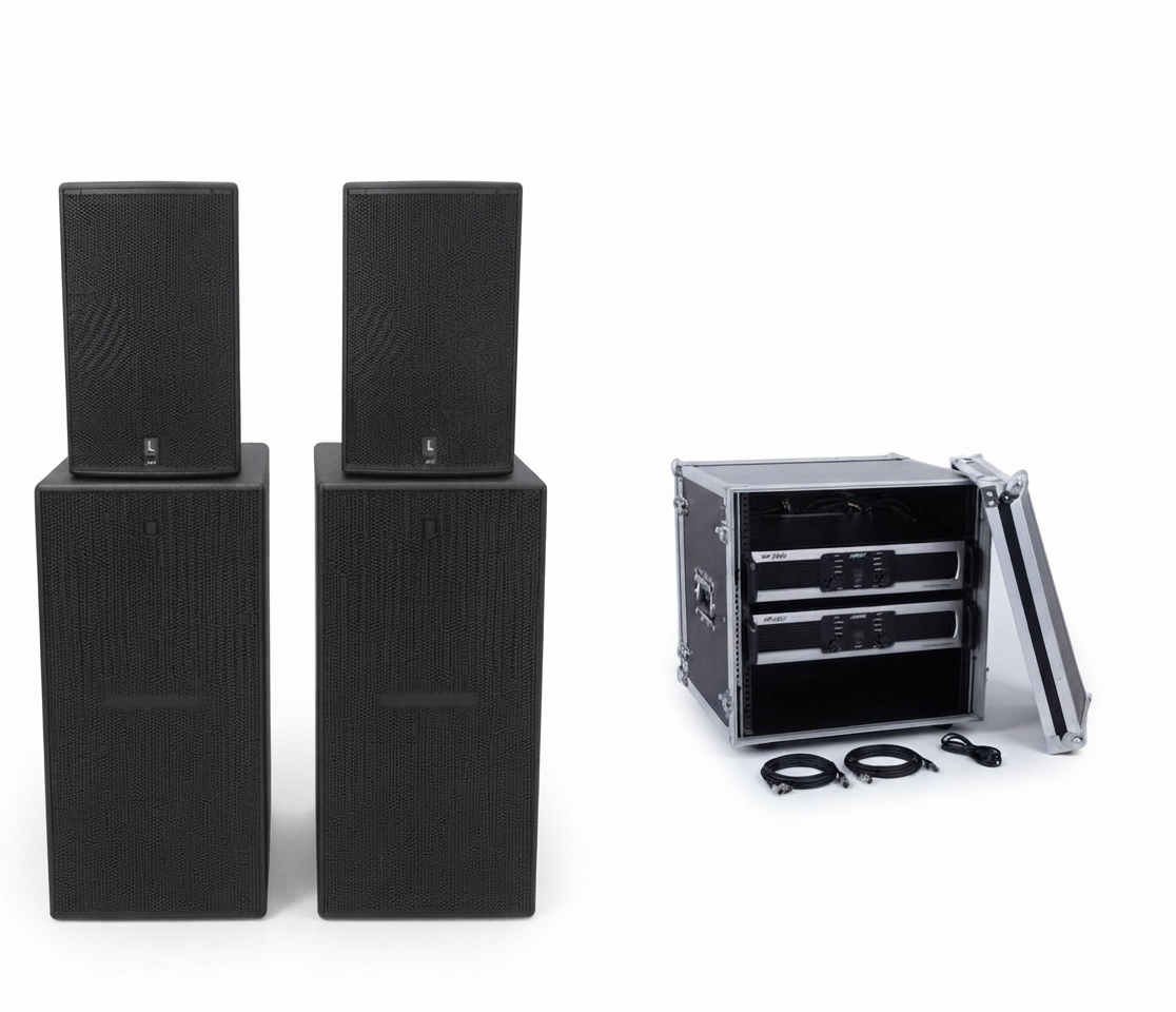 Großes Set PSSO K-152 + K-215CM + Endstufen