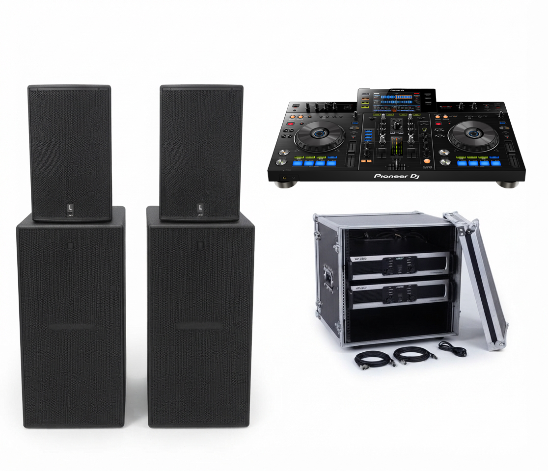 Großes PA-Set + Pioneer XDJ-RX