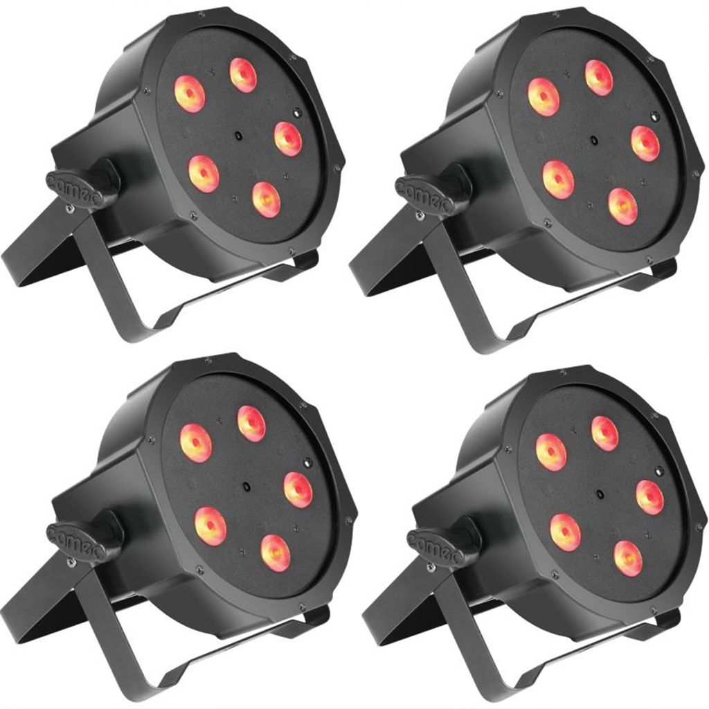 4x Cameo LED Scheinwerfer